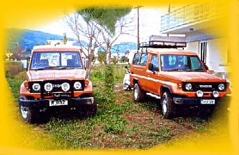 Jeep doscovery in Zakynthos zante Greece