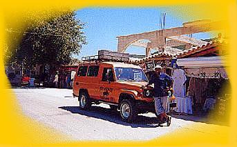 Jeep doscovery in Zakynthos zante Greece