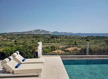 Lithakia Zante, Zakynthos island Greece - Aerial View Villas Photo 2